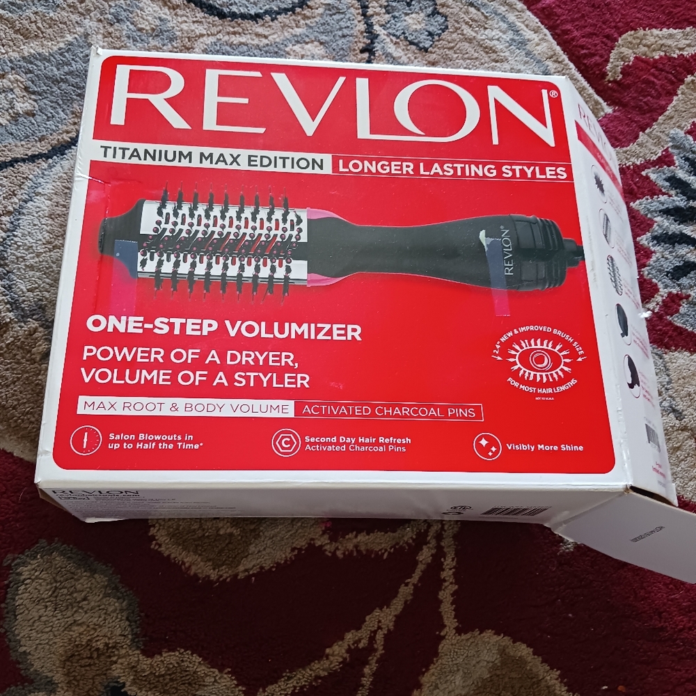 Revlon one step voluminizer brush